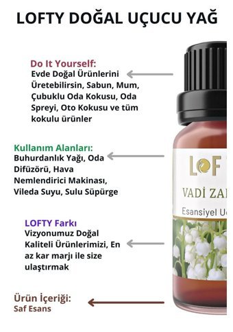 Lofty Vadi Çiçeği Oda Kokusu 30 ml