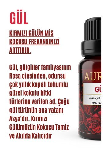 Auran Gül Oda Kokusu 10 ml