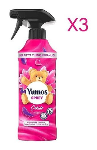 Yumoş Orkide Oda Kokusu 3x450 ml