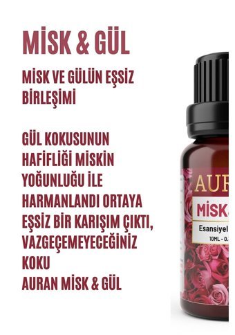 Auran Misk Oda Kokusu 10 ml