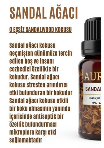 Auran Sandal Ağacı Oda Kokusu 10 ml