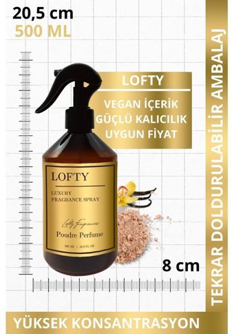 Lofty Pudra Oda Kokusu 500 ml