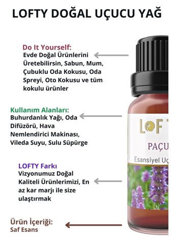Lofty Paçuli Oda Kokusu 30 ml