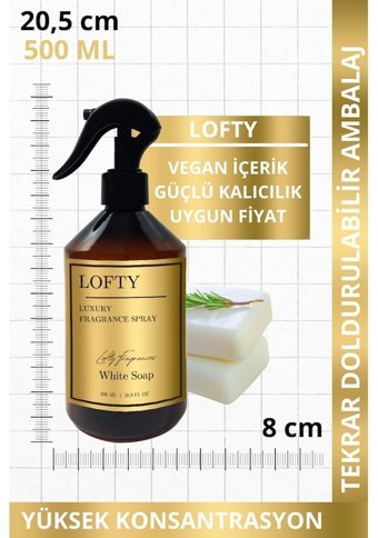 Lofty Beyaz Sabun Oda Kokusu 500 ml