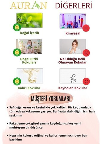 Auran Gül Oda Kokusu 250 ml