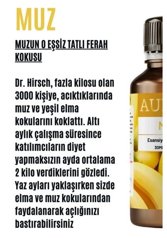 Auran Muz Oda Kokusu 30 ml
