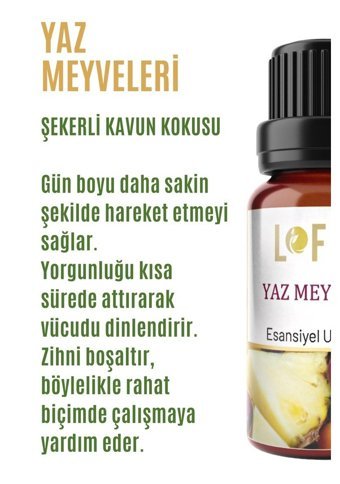 Lofty Yaz Meyveleri Oda Kokusu 10 ml