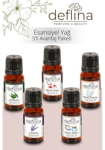 Deflina Kozmetik Çiçek Oda Kokusu 5x10 ml