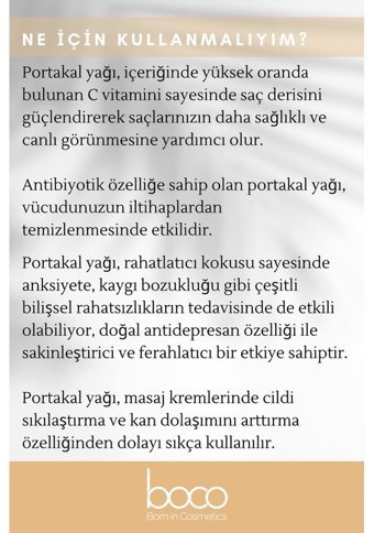 Boco Born In Cosmetics Portakal Oda Kokusu 10 ml