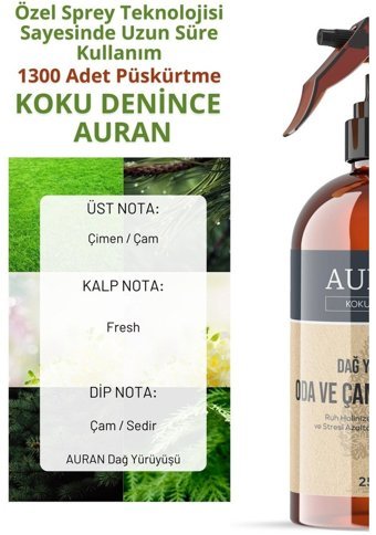 Auran Dağ Esintisi Oda Kokusu 250 ml