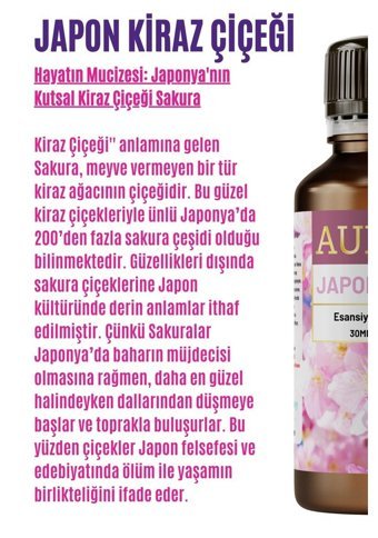 Auran Japon Kiraz Çiçeği Oda Kokusu 30 ml