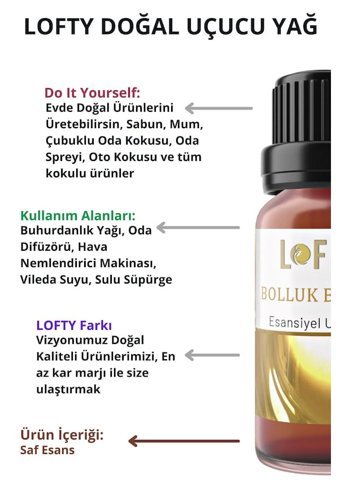 Lofty Bolluk Bereket Oda Kokusu 10 ml