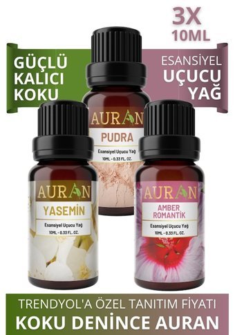 Auran Yasemin Oda Kokusu 3x10 ml