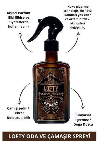 Lofty Beyaz Sabun Oda Kokusu 250 ml
