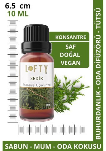 Lofty Sedir Ağacı Oda Kokusu 10 ml