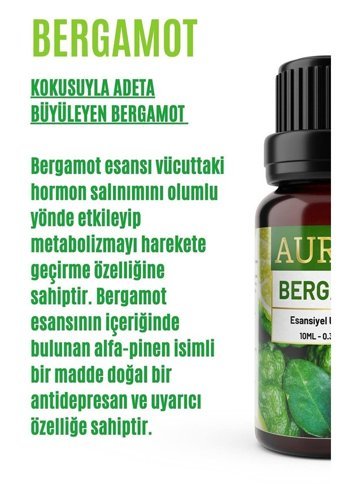 Auran Bergamot Oda Kokusu 10 ml