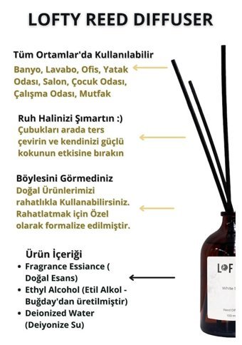 Lofty Pudra Oda Kokusu 100 ml