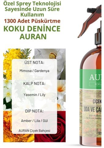 Auran Çiçek Oda Kokusu 250 ml