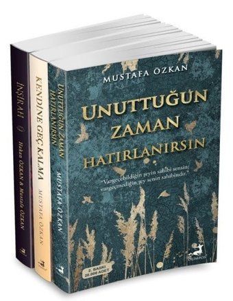 Mustafa Özkan Seti - 3 Kitap Takım Mustafa Özkan Olimpos Yayınları