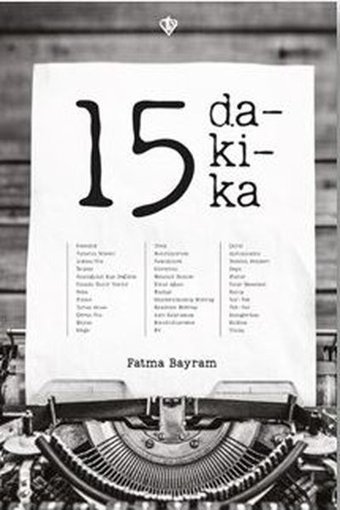 15 Dakika Fatma Bayram Türkiye Diyanet Vakfı Yayınları