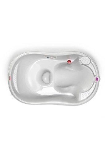 Ok Baby Onda Ayaklı Beyaz Katlanır Bebek Küveti Seti