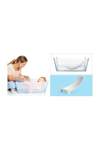 Stokke Mavi Katlanır Bebek Küveti