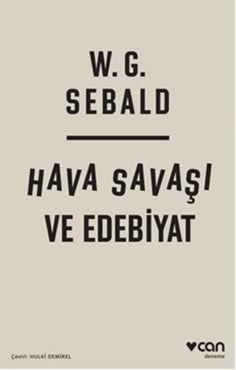 Hava Savaşı ve Edebiyat W. G. Sebald Can Yayınları