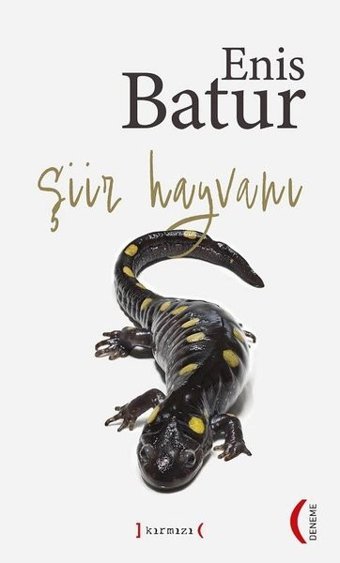 Şiir Hayvanı Enis Batur Kırmızı Yayınları
