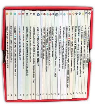 Aforizmalar Seti-Kutulu - 25 Kitap Takım Kolektif Zeplin Kitap