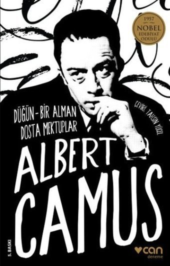Düğün ve Bir Alman Dosta Mektuplar Albert Camus Can Yayınları