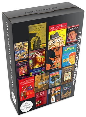 Kültür Araştırma ve Eğitim Seti - 15 Kitap Takım Kolektif Aksoy Yayıncılık