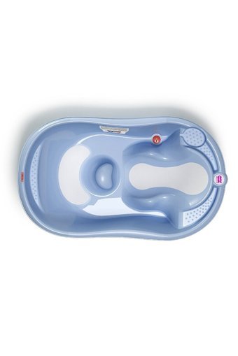 Ok Baby Onda Evol Ayaklı Mavi Katlanır Bebek Küveti Seti