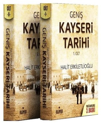 Geniş Kayseri Tarihi Seti - 2 Kitap Takım Halit Erkiletlioğlu Ihlamur Kitap