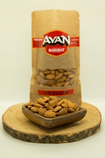 Ayan Baharat Tane Çiğ Badem İçi 1 kg