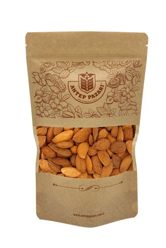 Antep Pazarı Tane Çiğ Badem İçi 500 gr