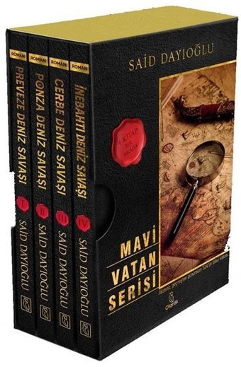 Mavi Vatan Serisi Seti - 4 Kitap Takım Said Dayıoğlu Otantik Kitap
