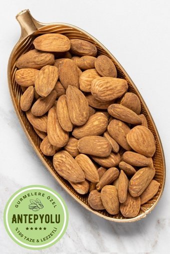Antepyolu Organik Tane Kavrulmuş Badem İçi 150 gr