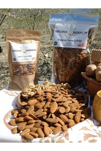 Organik Bademcim Organik Tane Çiğ Badem İçi 1 kg