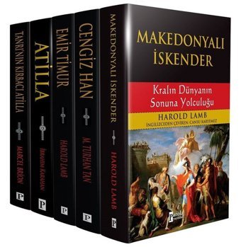 Büyük Komutanlar Seti - 5 Kitap Takım Kolektif Parola Yayınları