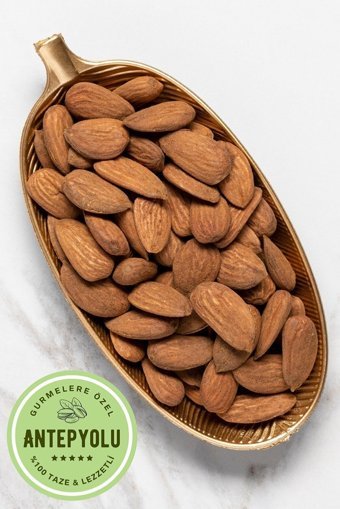 Antepyolu Organik Tane Çiğ Badem İçi 90 gr