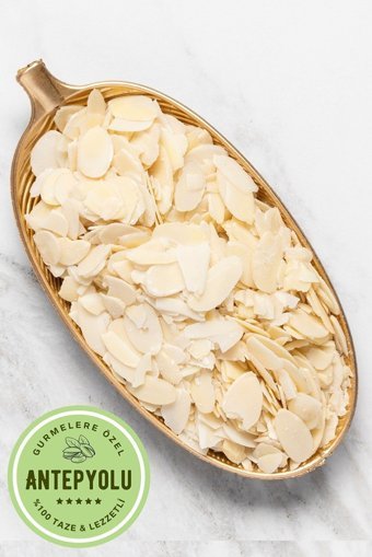 Antepyolu Organik File Çiğ Badem İçi 200 gr