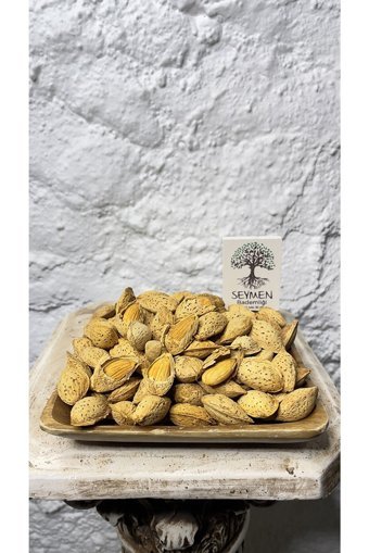 Seymen Bademliği Organik Tane Çiğ Kabuklu Badem 1 kg