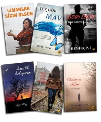 Şiir Seti - 6 Kitap Takım Kolektif Ares Kitap