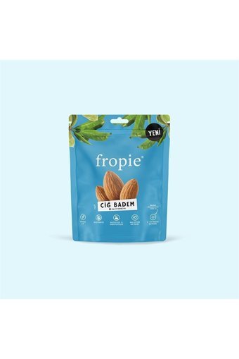 Fropie Organik Tane Çiğ Badem İçi 75 gr