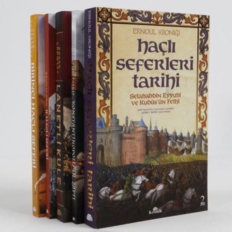 Haçlı Tarihi Seti - 5 Kitap Takım Kolektif Kronik Kitap