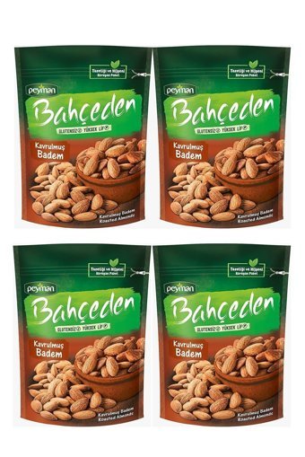 Peyman Tane Kavrulmuş Badem İçi 4x140 gr