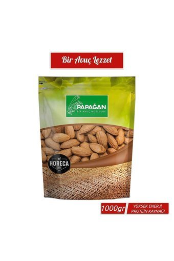 Papağan Kuruyemiş Tane Kavrulmuş Badem İçi 1 kg