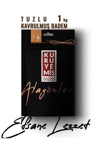 Alagözler Tane Kavrulmuş Badem İçi 1 kg