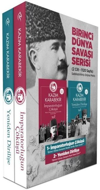Birinci Dünya Savaşı Seti - 2 Kitap Takım Kazım Karabekir Truva Yayınları