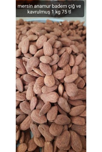Yıldız Kuruyemiş Tane Çiğ Badem İçi 5 kg